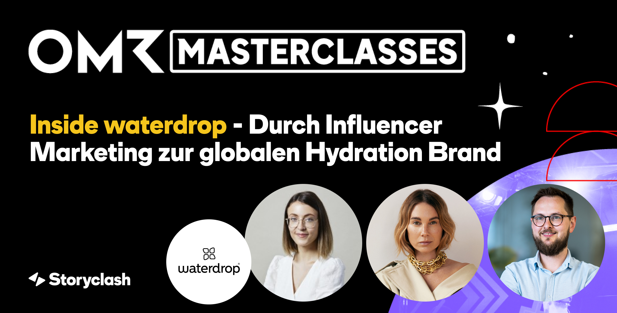 Waterdrop und Storyclash Masterclass Webinar
